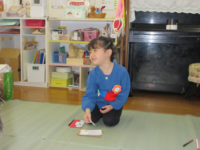 きりん組　最後のお茶でした