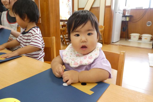 製作遊び「十五夜」