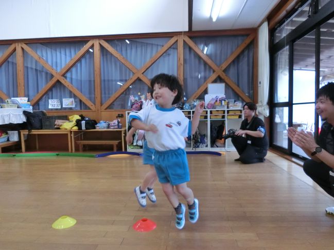 運動遊び!