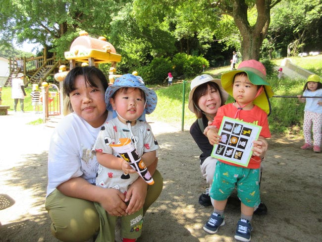 園庭ウォークラリー