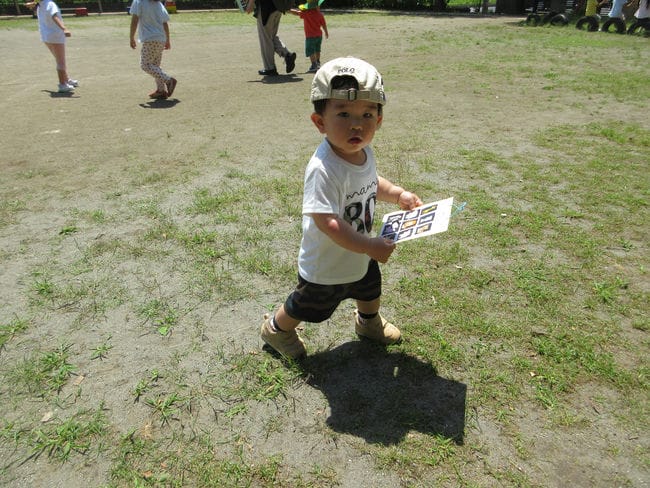 園庭ウォークラリー