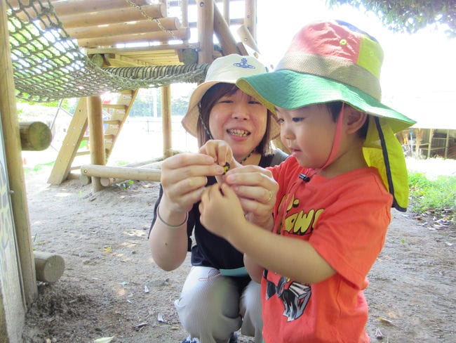 園庭ウォークラリー