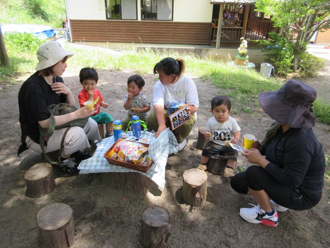 園庭ウォークラリー